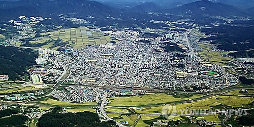 堤川市全景